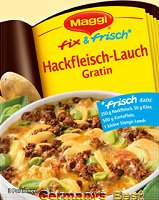 Maggi Fix Hackfleisch-Lauch Gratin