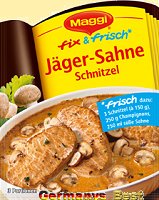Maggi Fix Jäger-Sahne Schnitzel
