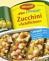 Maggi Fix Zucchini Schiffchen