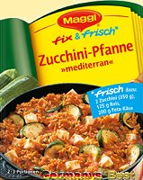 Maggi Fix Zucchini Pfanne -mediterran-