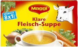 Maggi Klare Fleisch Suppe, 8x1L