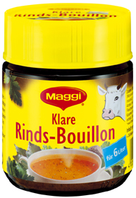 Maggi Klare Rinds-Bouillon, Glas