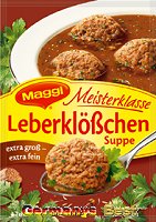 Maggi Meisterklasse Leberklößchen Suppe