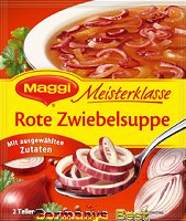 Maggi Meisterklasse Rote Zwiebel Suppe