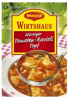 Maggi Wirtshaus Würziger Tomaten-Ravioli-Topf