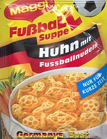 Maggi Fussballsuppe Huhn -Only for a short time-