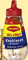 Maggi Würzwelt Knoblauch und Tomate