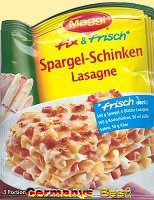 Maggi Fix Spargel-Schinken Lasagne