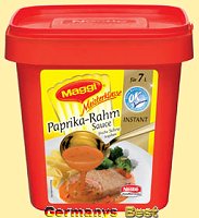 Maggi Meisterklasse Paprika-Rahm Sauce für 7L -Instant-