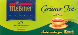 Messmer Gruener Tee, 25 Beutel