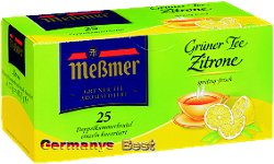Messmer Gruener Tee Zitrone, 25 Beutel