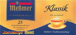 Messmer Klassik – Schwarzer Tee, 25 Beutel