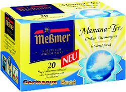 Messmer Manana Tea, 20 bags
