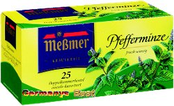 Messmer Pfefferminze Tee, 25 bags