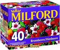 Milford Blackberry-Raspberry Tea, 40 bags