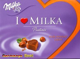 I Love Milka Nuss-Nugat-Cream Pralinés