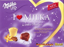 I Love Milka Winter Pralinés -Only for a limited time-