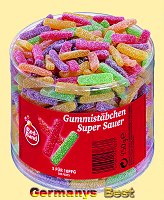 Redband Gummi-Staebchen, super sauer