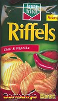 Funnyfrisch Riffles Paprika & Chili