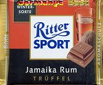 Ritter Sport Jamaika Rum Trüffel
