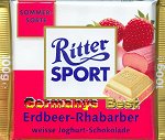 Ritter Sport Erdbeer-Rhabarber -Only for a limited time-