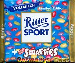 Ritter Sport Vollmilch plus Smarties (Limited Edition)