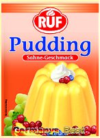 Ruf Pudding Sahne, 3 bags