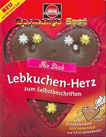 Schwartau Lebkuchen-Herz -Only for a short time-
