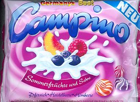 Campino Sommerfruechte und Sahne