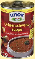 Unox Ochsenschwanz-Suppe, konzentriert