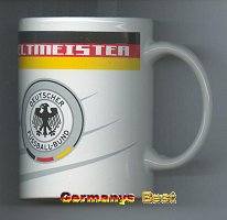DFB Kaffee Tasse Weiss